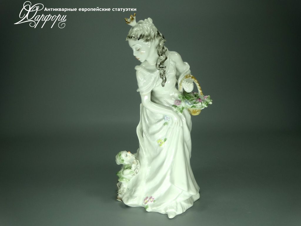 Купить фарфоровые статуэтки Rosenthal, Принцесса и гном, Германия